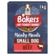 Bakers Adult Small Breed Beef Meaty Meals 1kg